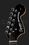 Стратокастер Fender Squier FatStrat Black & Chrome