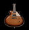 Электрогитара с одним вырезом Gibson LP Less+ DB 2015