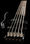 5-струнная бас-гитара для левши ESP LTD B-55 Black lefthand