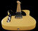 Гитара для левши Fender AM Vintage 52 Tele BB LH