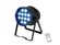 Прожектор LED PAR 64 Eurolite LED PAR-64 HCL 12x10W Floor bk
