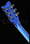 Электрогитара с одним вырезом ESP LTD PS-1000 Blue Sparkle