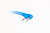 Патчкабель SZ-Audio Angle Cable 45 cm Blue