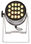 Прожектор LED PAR 64 Stairville Led Par 64 18x3W 3in1 RGB Pol.