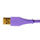 DJ-коммутация DJ TechTools DJTT USB Chroma Cable Purple 1.5m, straight