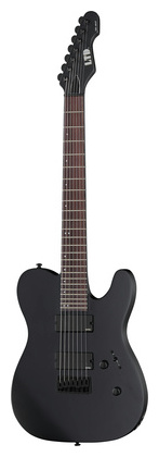 Электрогитара 7-струнная ESP LTD TE-417 BLKS электрогитара ltd james hetfield snakebyte metallica