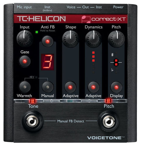 Вокальный процессор TC HELICON VoiceTone Correct XT вокальный процессор roland vt 3