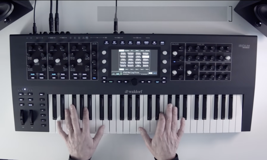Waldorf выпускает Iridium Keyboard с клавиатурой от FATAR