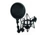 Omnitronic PS1 Microphone Pop Filter/Shockmount Omnitronic PS1 Microphone Pop Filter/Shockmount