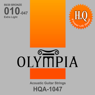 Струны для акустических гитар Olympia HQA1047