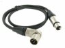 The Sssnake XLR Patch Angled/male 1m