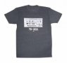 Roland T-shirt Charcoal TB-303 M