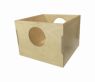 Sessiondesk Vinyl record box Natural plywood