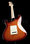Стратокастер Fender Deluxe Strat HSS TSB