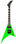 Электрогитара иных форм Jackson JS1X Rhoads Minion Neon Green