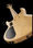 6-струнная бас-гитара ESP LTD B206 Natural Satin