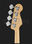 4-струнная бас-гитара для левши Fender American Pro J-Bass LH RW SNG