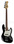 Безладовая бас-гитара Fender Std Jazz Bass FL RW BK