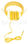 DJ-наушники Reloop RHP-6 Yellow