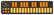 MIDI-клавиатура 25 клавиш Korg nanoKEY 2 Limited Orange