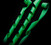 Серпантин Global Effects 2х10м темно-зеленый