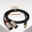 Y-кабель SHNOOR MJ2XM-1m