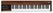 Дуофоническая клавиатура Moog 953 Duophonic 61 Note Keyboard - Walnut cabinet