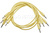 Патчкабель Black Market Modular Patch Cable 5-pack 25 cm yellow