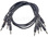 Патчкабель Black Market Modular Patch Cable 5-pack 25 cm black