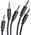 Патчкабель Black Market Modular Patch Cable 5-pack 25 cm black