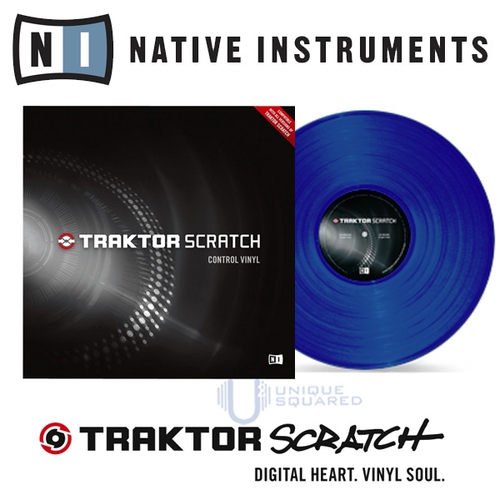 DJ-аксессуар Native Instruments Traktor Scratch Pro Control Vinyl Blue MK2