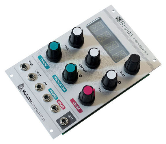 Mutable instruments Braids ユーロラック Mutable instruments Braids