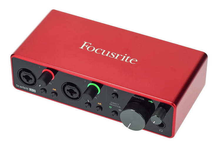 Focusrite Scarlett 2i2 3rd Gen — купить в DJSTORE