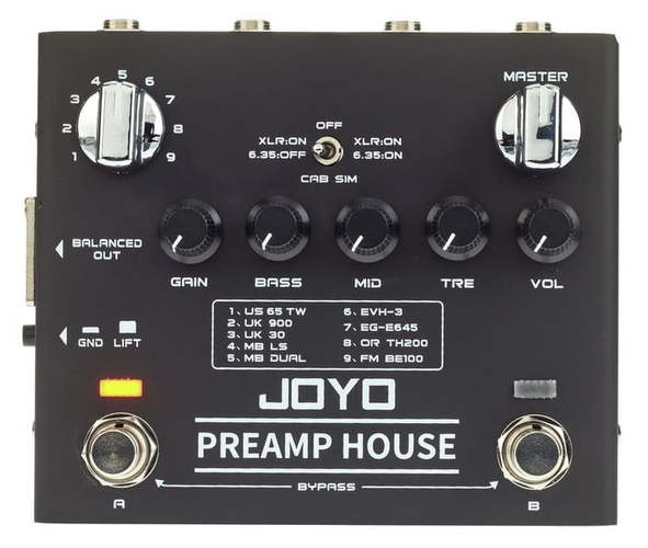 Joyo Preamp House R15 — купить в DJSTORE