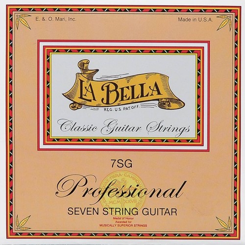 Струны для классических гитар La Bella 7SG