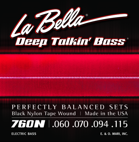 Струны для бас-гитар La Bella 760N