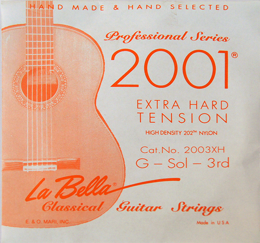 Отдельная струна La Bella 2003XH