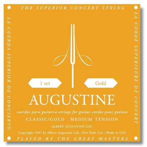Струны для классических гитар Augustine Classic-GOLD