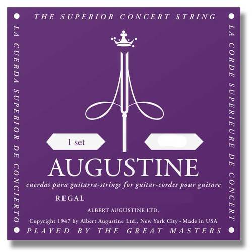 Струны для классических гитар Augustine Regal-BLACK