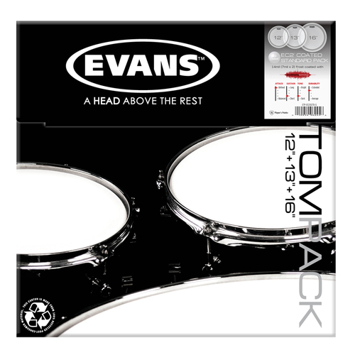 Набор пластика Evans ETP-EC2SCTD-S