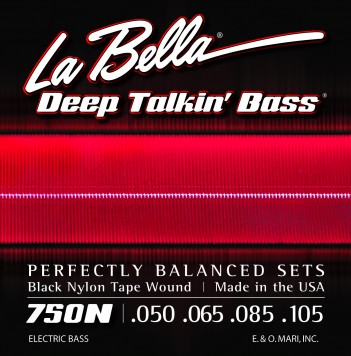 Струны для бас-гитар La Bella 750N-B