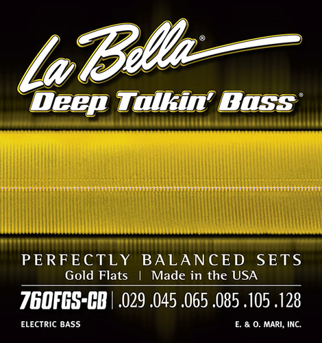 Струны для бас-гитар La Bella 760FGS-CB