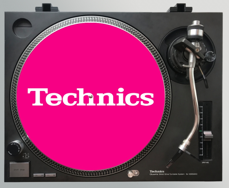 Stereo Slipmats Technics Pink — купить в DJSTORE