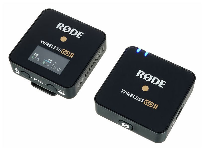 Радиосистема с петличным микрофоном RODE Wireless GO II Single