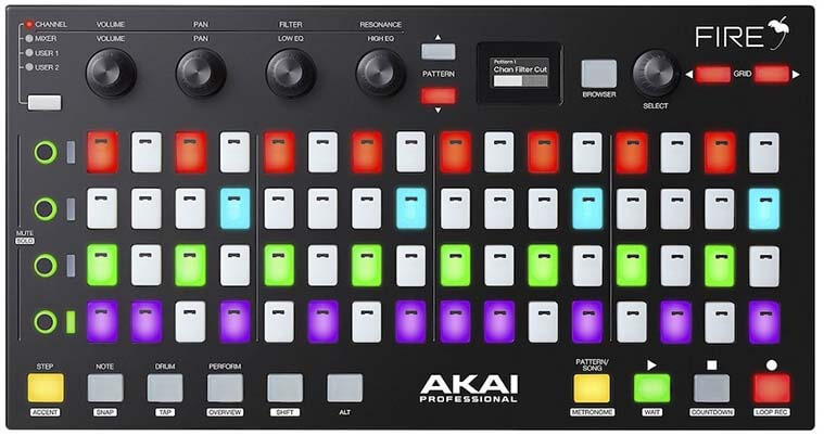 Контроллер Akai Fire для FL Studio