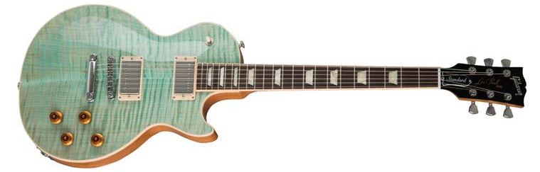 Электрогитара Gibson 2019 Les Paul Standard, цвет Seafoam Green