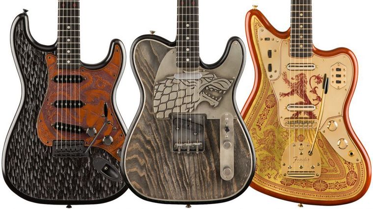 Гитары Fender в стиле Игра престолов