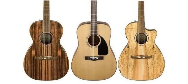 Новые акустические гитары от Fender