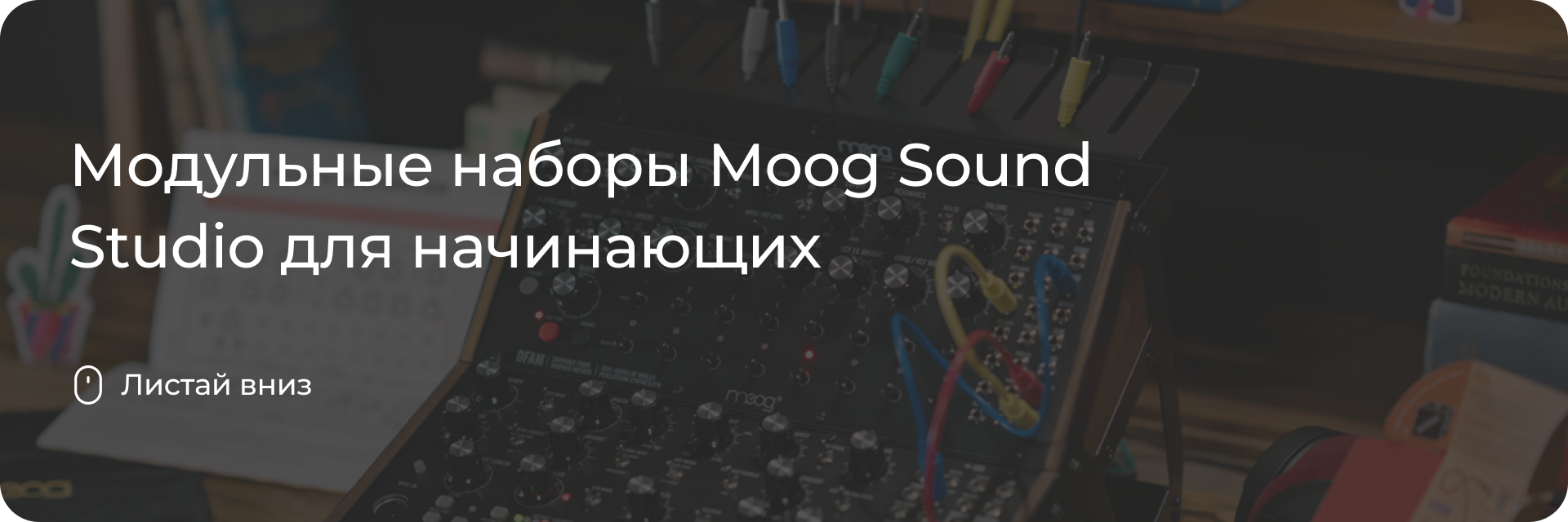 Модульные наборы Moog Sound Studio