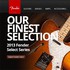 NAMM-2013: бренд Fender запускает сайт в обновленном дизайне